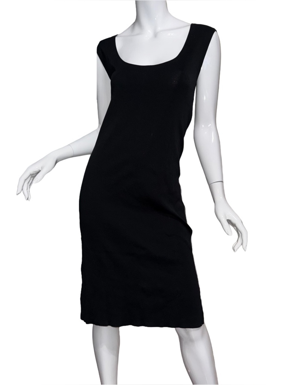Ralph Lauren Black Label Minimalist Cocktail Dress Quiet Luxury Capsule Wardrobe